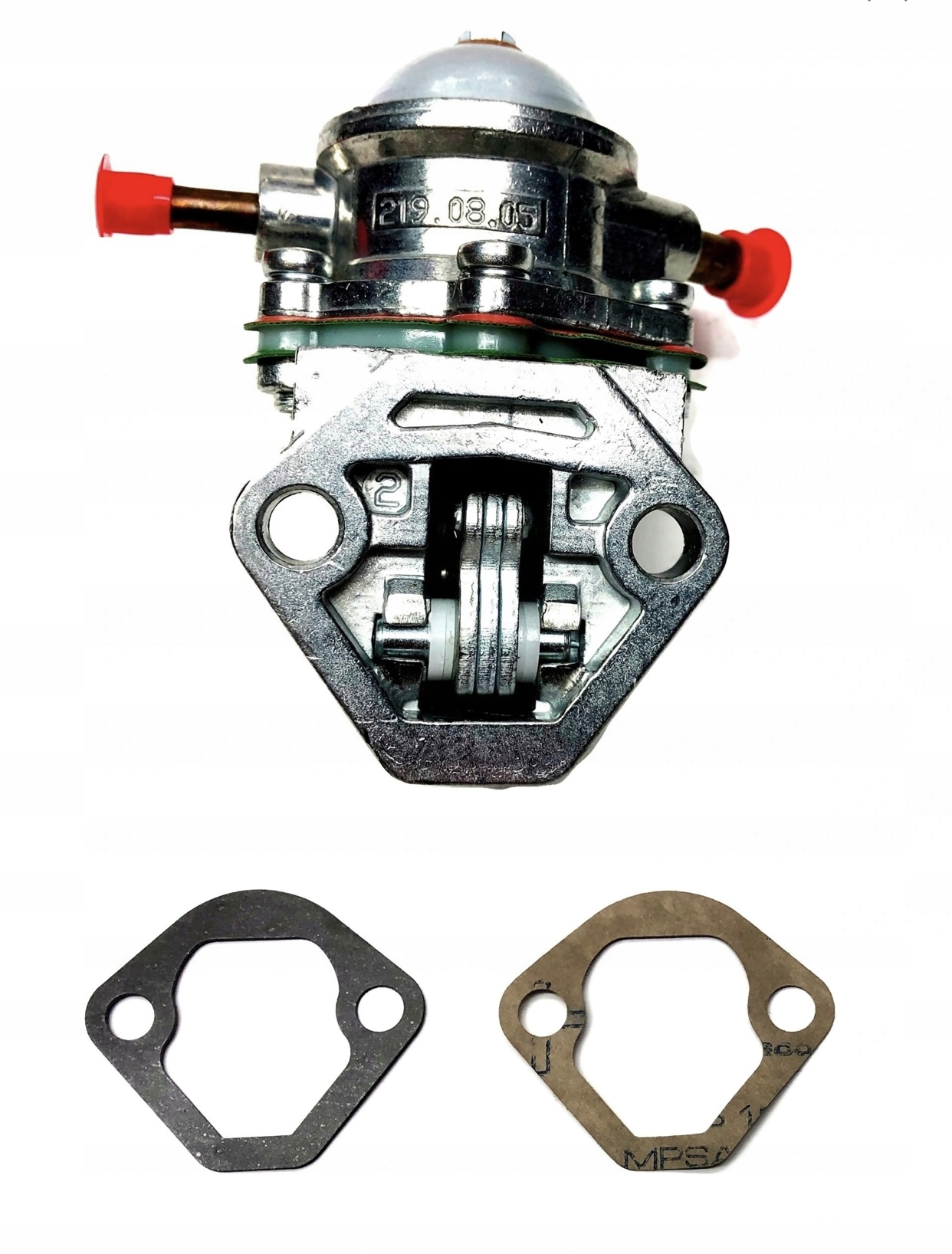 POMPA PALIWA FSO FIAT 125p POLONEZ Z PRZELEWEM 3 RURKI nowa Made in Poland Producent części Akor