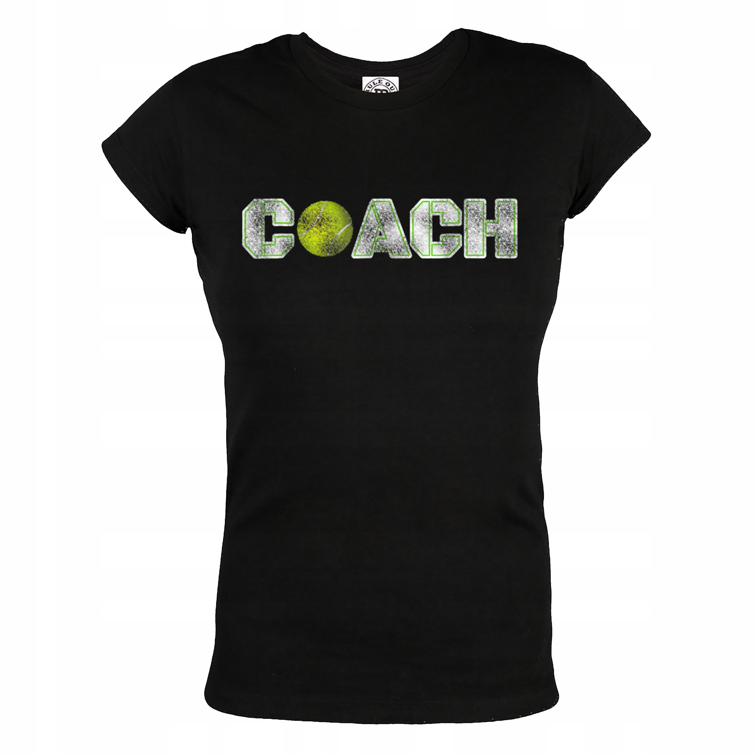 

Damska Koszulka Tenis Ziemny Tennis Coach