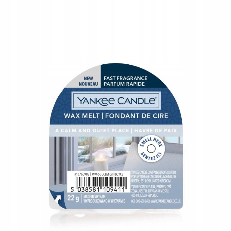 

A Calm Quiet Place Yankee Candle wosk zapachowy