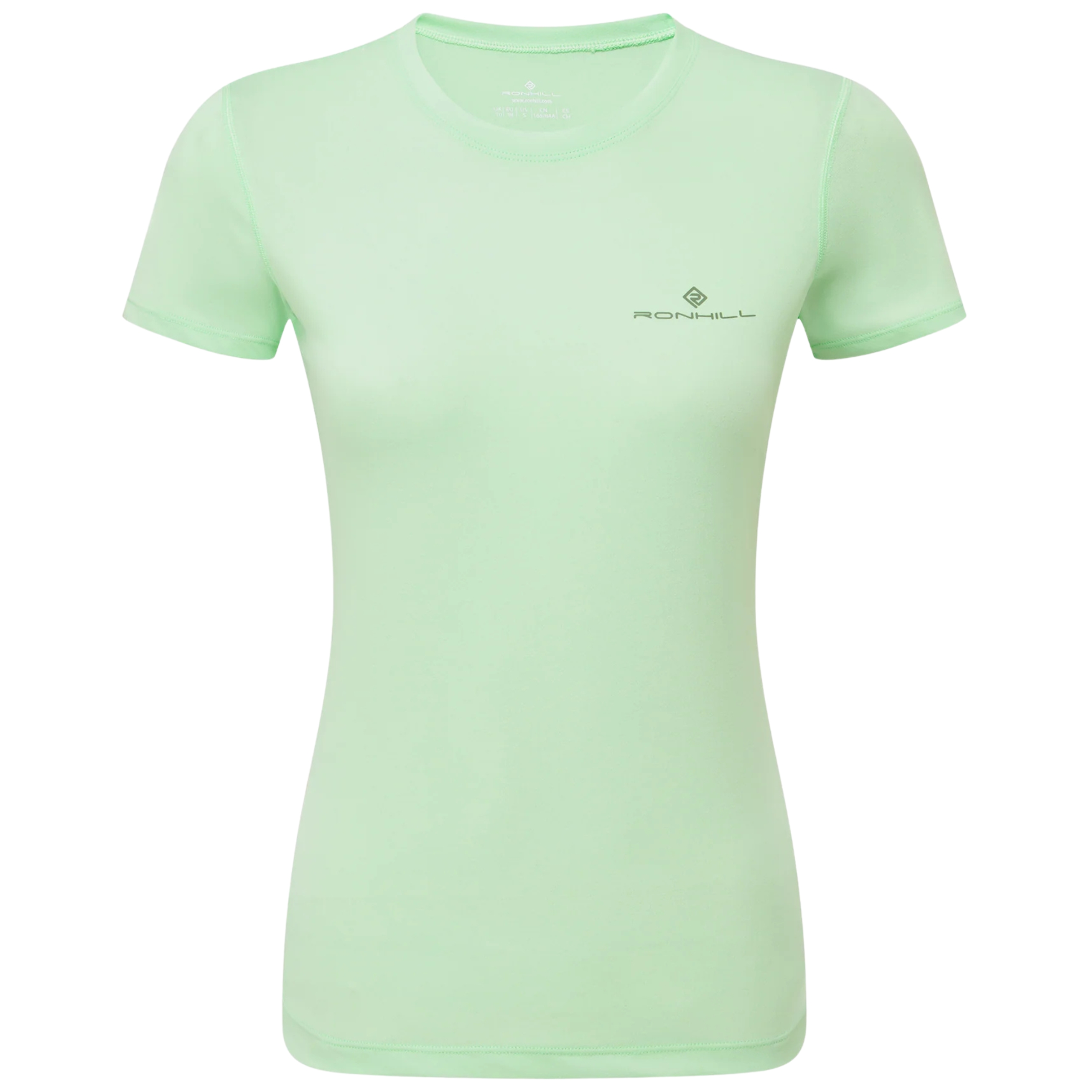 Koszulka Sportowa Damska do Biegania Ronhill Core S/s Tee Seledynowa S