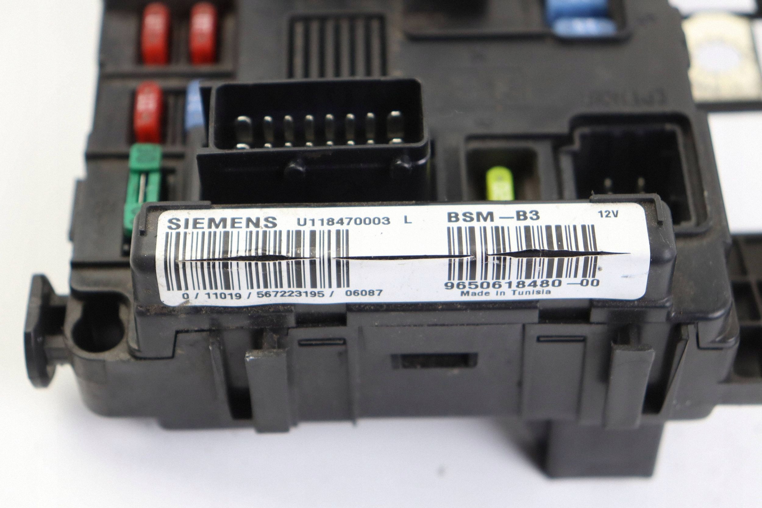 CITROEN PEUGEOT modul kasten bedienteil BSM 9650618480 U118470003L