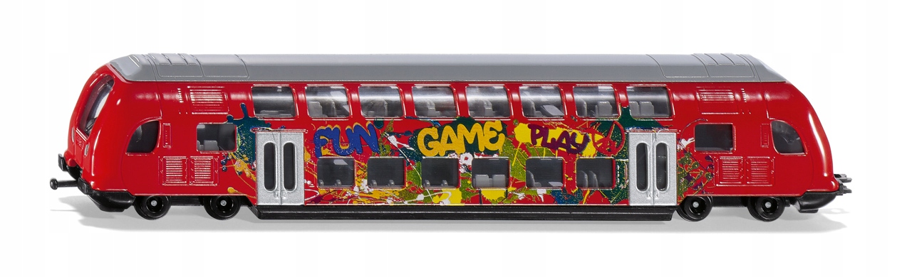 Пописать супер-двухэтажный поезд