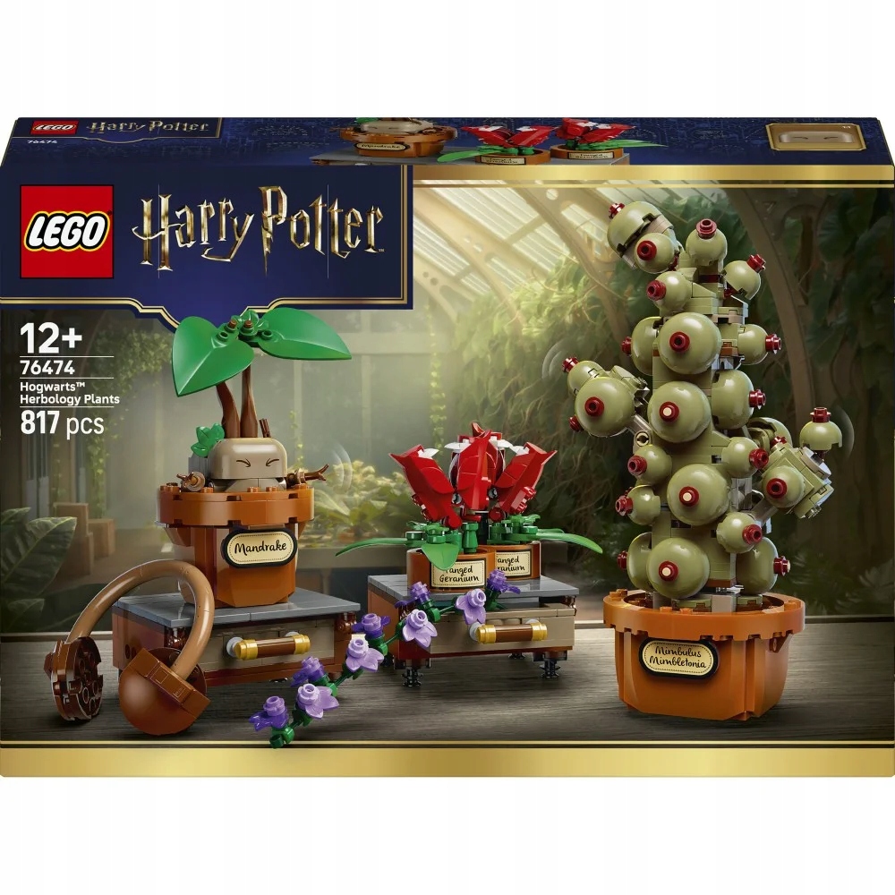 Lego Harry Potter Rostliny z lekcí bylinářství v Bradavicích 76474