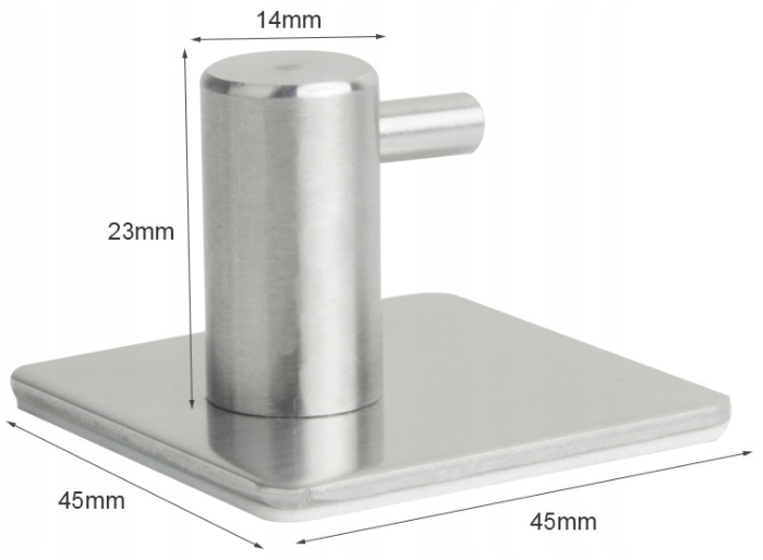 4 x HACZYKI ŁAZIENKOWE DO ŁAZIENKI SAMOPRZYLEPNE Marka inna