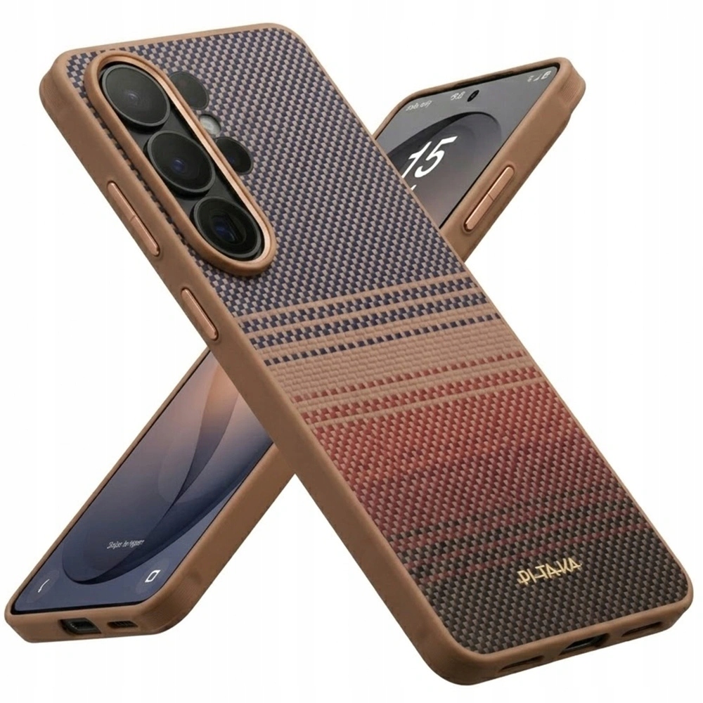 Puzdro Samsung Galaxy S26 Ultra Pitaka Cairn Aramid Fiber Case Aaron Button