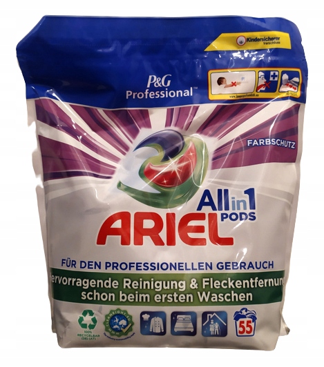 

Ariel Professional kapsułki do koloru 55 sztuk
