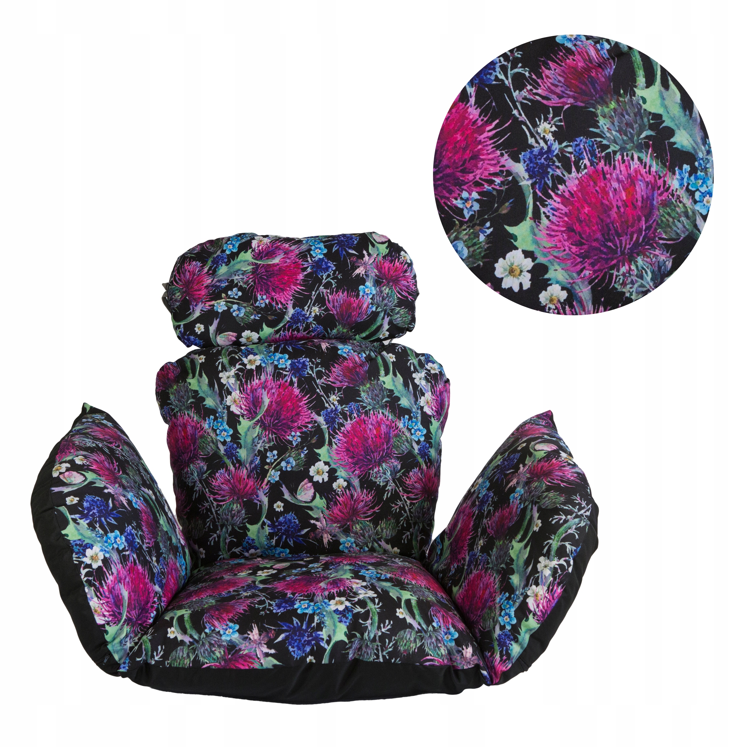 Voděodolný Polštář Na Závěsné Křeslo Zahradní Kokon Houpačka Houpačka 115