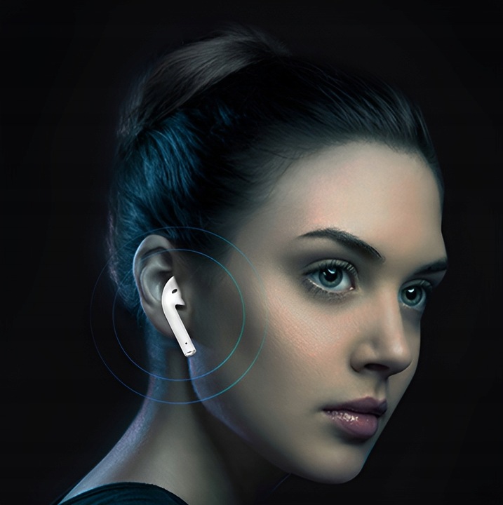 SŁUCHAWKI BEZPRZEWODOWE BLUETOOTH MIKROFON DOUSZNE SPORTOWE PRO + POWERBANK Marka Lewer