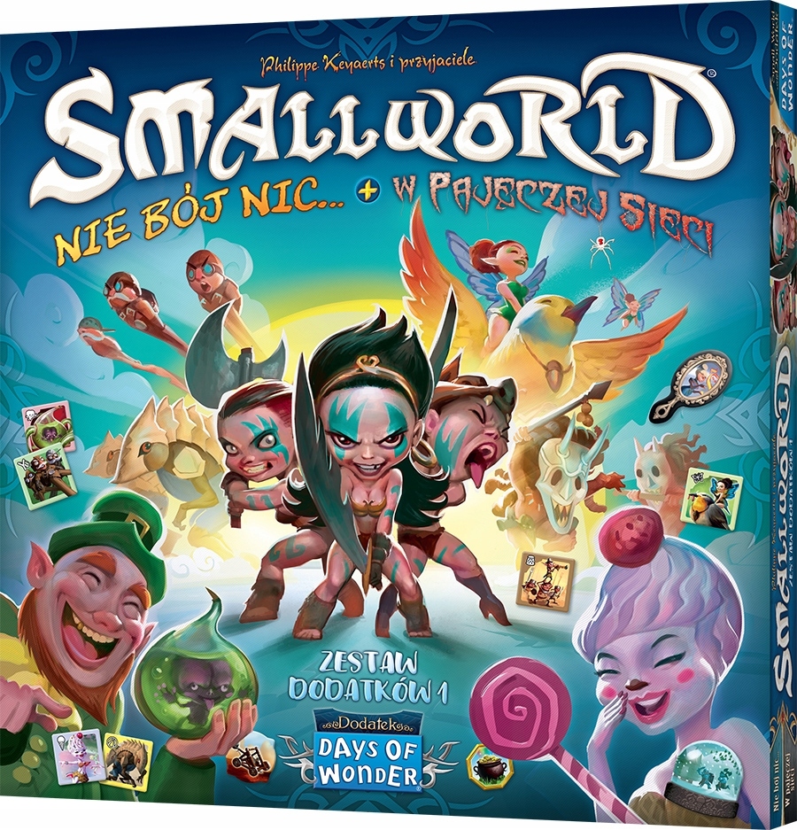 Small World: Zestaw dodatków 1 Nie bój nic W pajęczej sieci