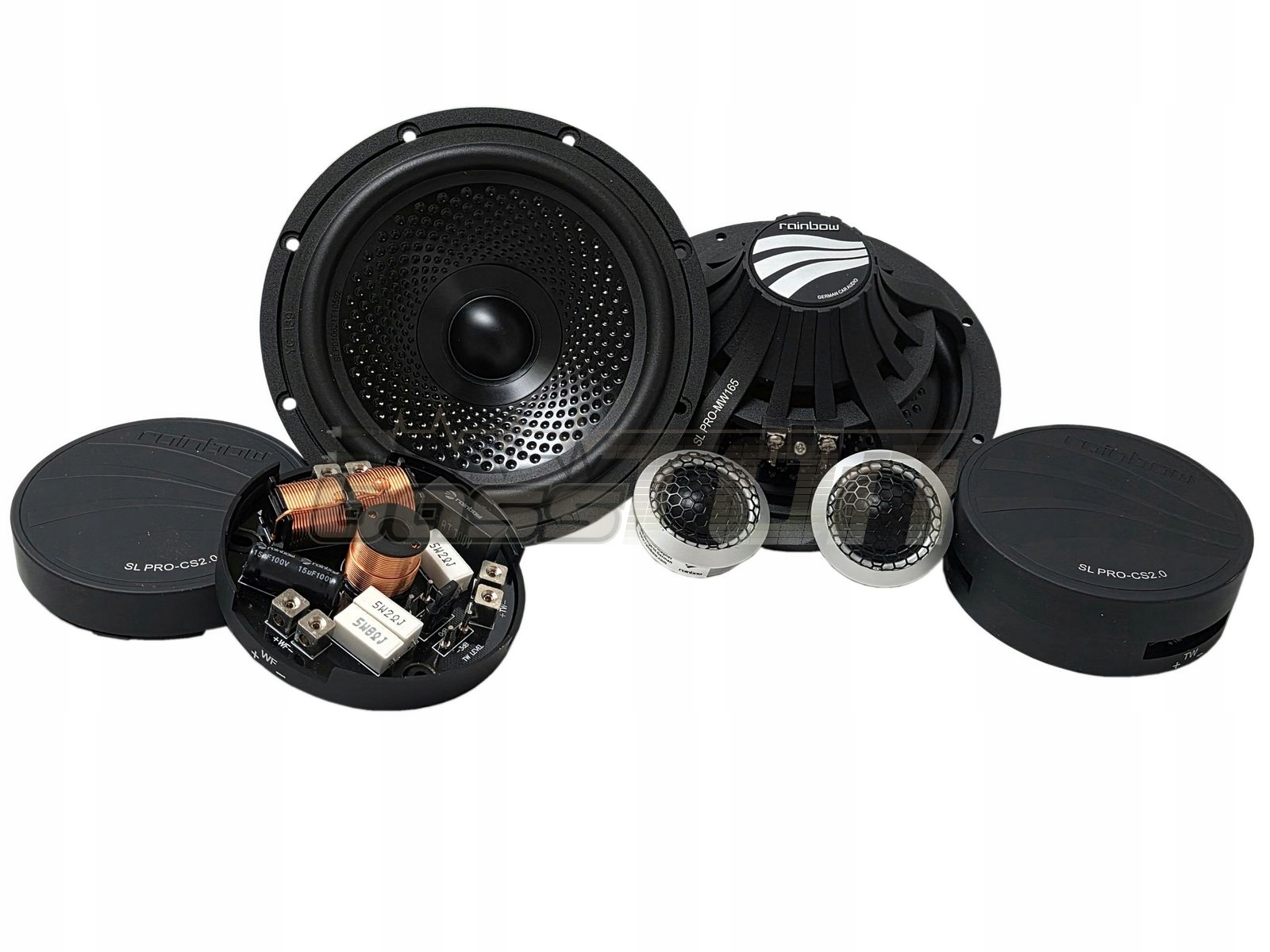 Rainbow Audio Sl PRO-C260 systémová sada oddělená 165 mm 4 Ohm 80W Rms