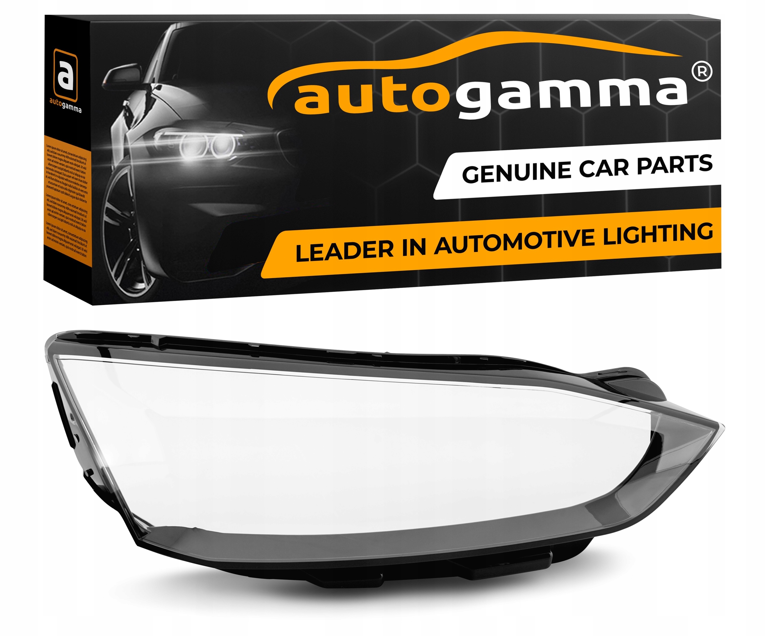 Sklo světlometu Audi A5 II S5 RS5 F5 8W (16-19) Pravé