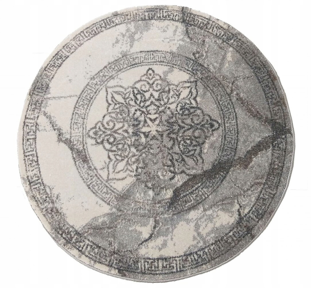 Okrúhly Koberec 160x160MODERNÝ Hrubý Do Obývačky