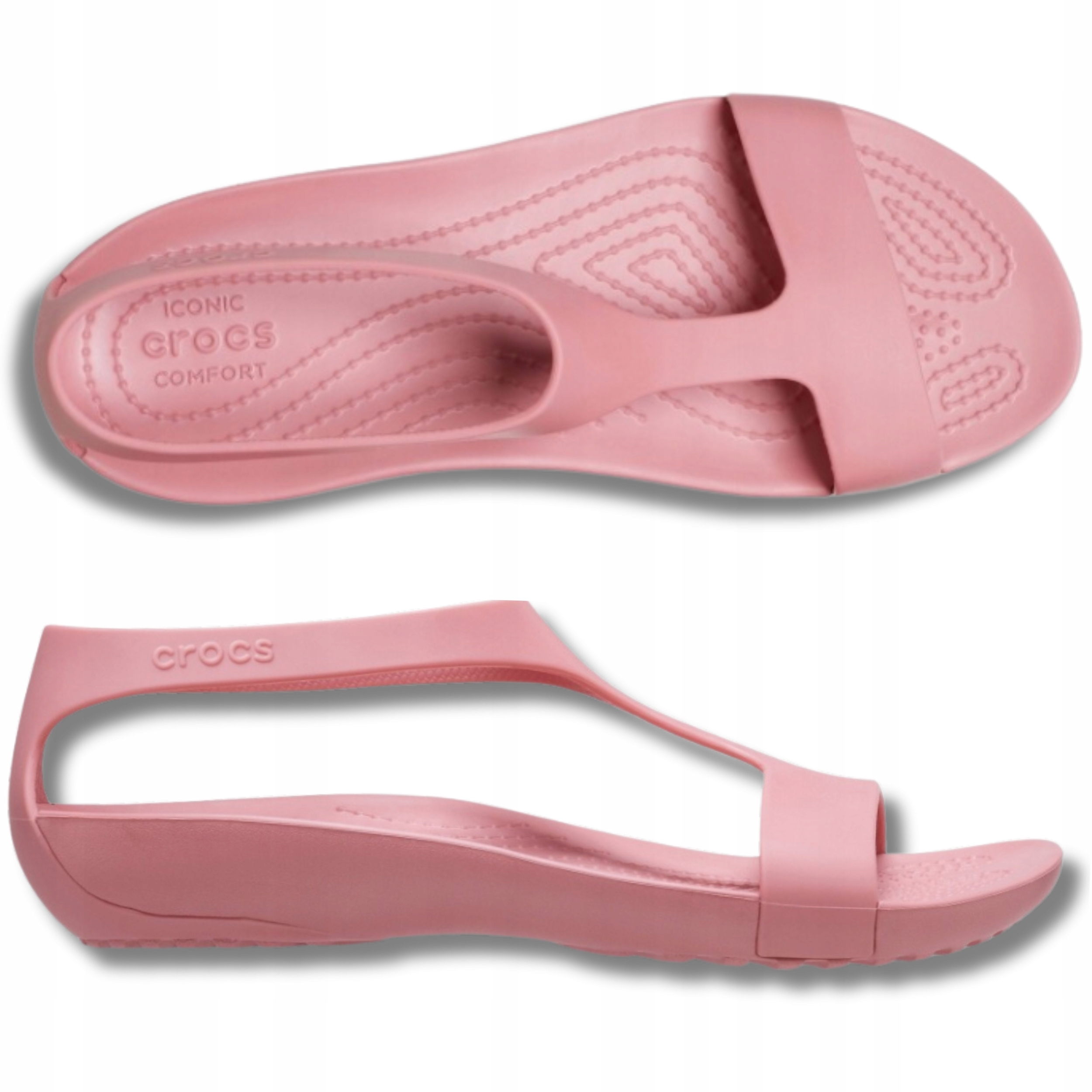 Crocs Dámské Sandály Serena Sandal 205469 Pohodlné Lehké Růžové 37-38 W7