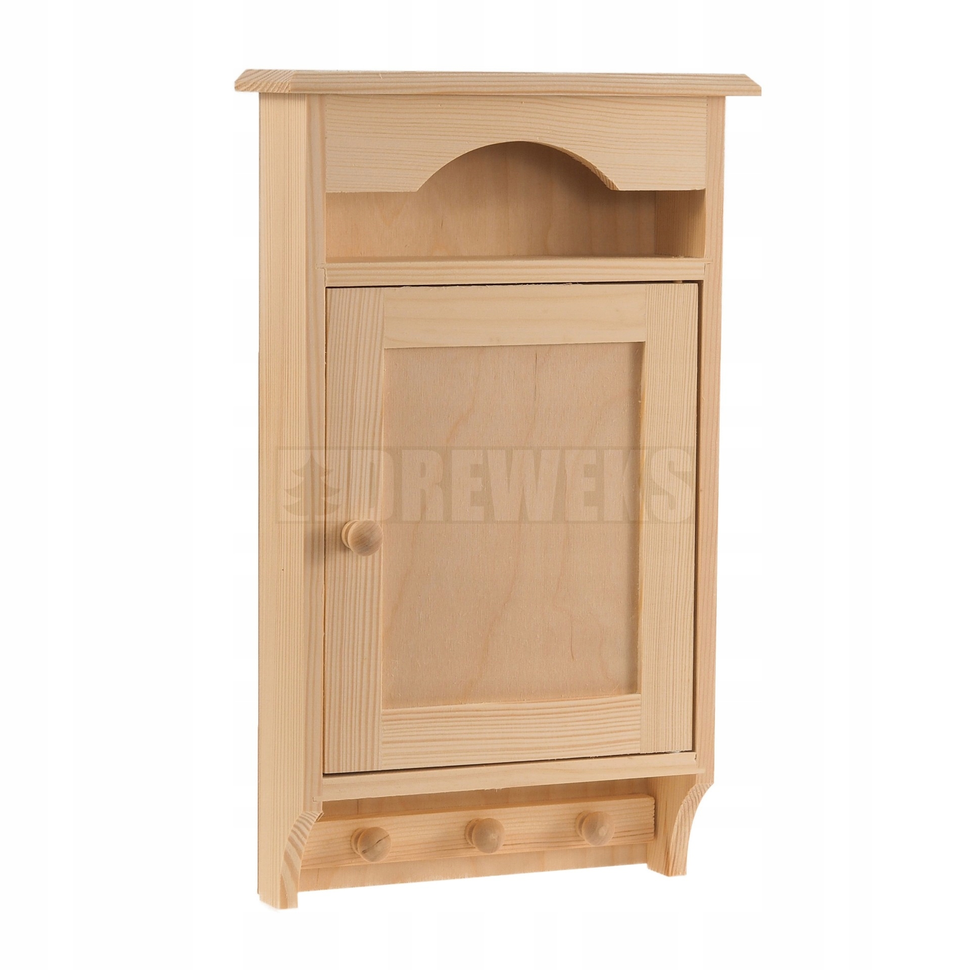 Szafka na klucze z wieszakiem RETRO