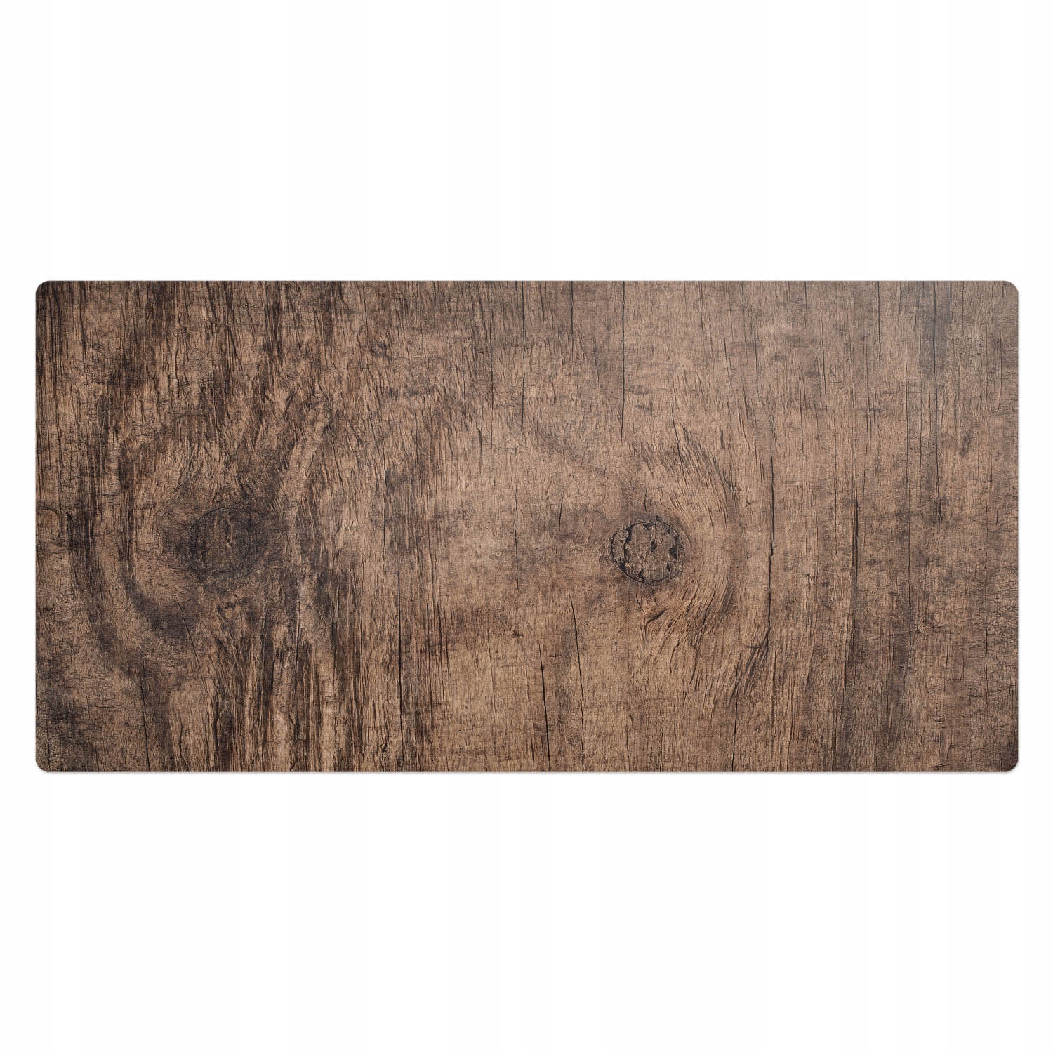 Elegantní dekorativní podložka na psací stůl s dřevěným vzorem, 100 x 50 cm