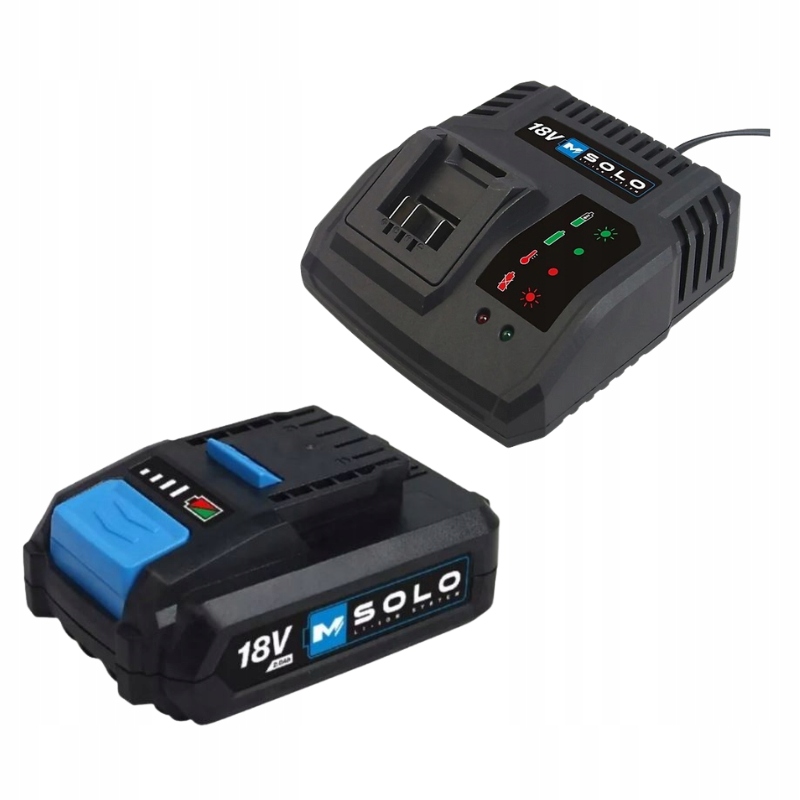 MacAllister Zestaw zasilający 18V Aku Li-Ion 2.0Ah ładowarka MC18-Li