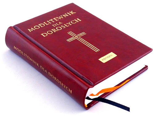 Modlitewnik dla dorosłych - Oprawa twarda bordo - Format podręczny