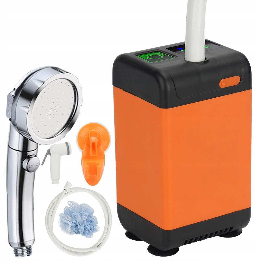 Turistická Kempingová Sprcha Pod Přenosnou Polní Sprchu Pumpa 6000 mAh