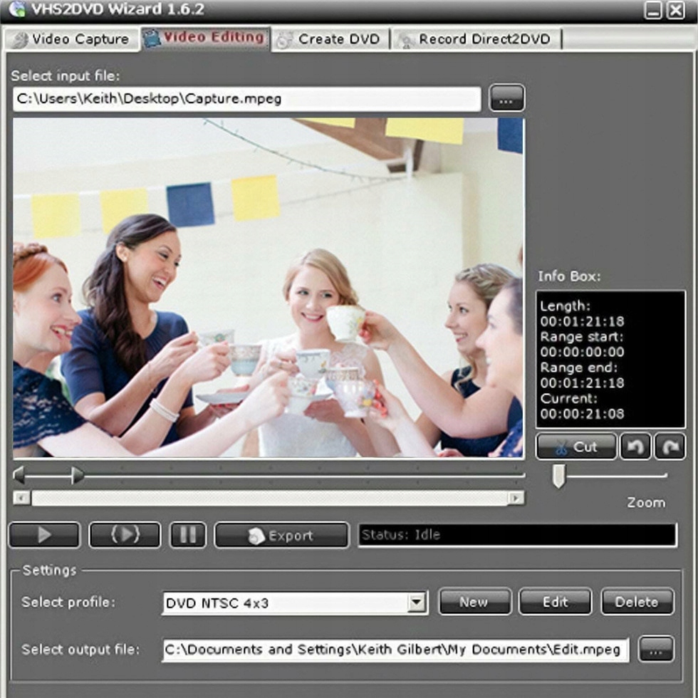 Grabber VIDEO USB przegrywanie z kaset VHS kamer Marka bez marki