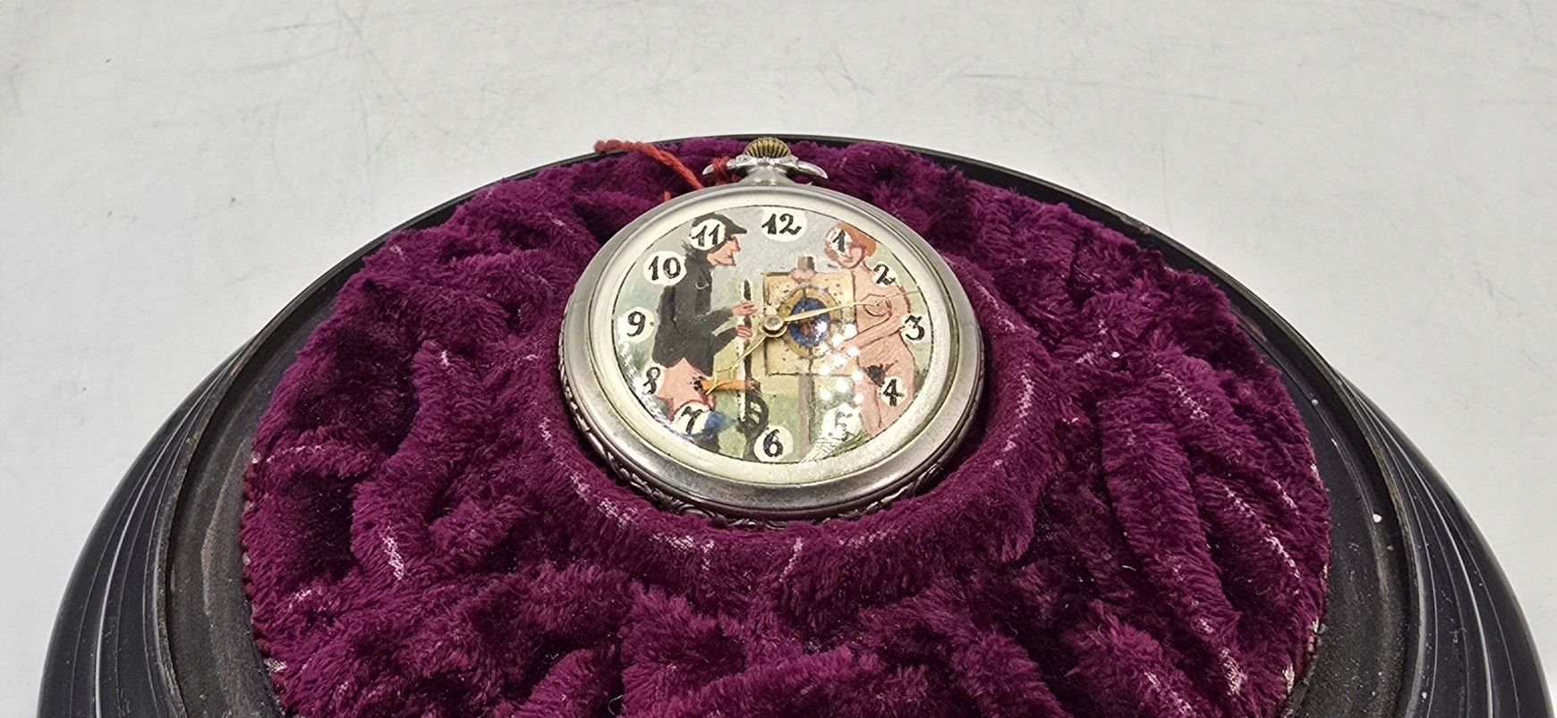 КАРМАННЫЕ ЧАСЫ С АВТОПОДЗАВОДОМ