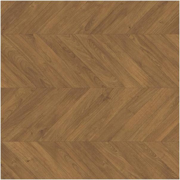 Panele Podłogowe Dąb Chevron Brązowy Wodoodporne AC4 8 mm V2 1.9m2