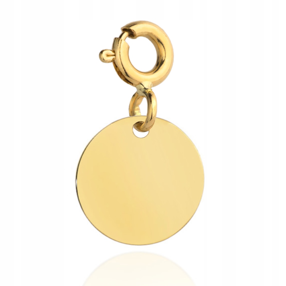 

Zawieszka/charms pełne kółko 585