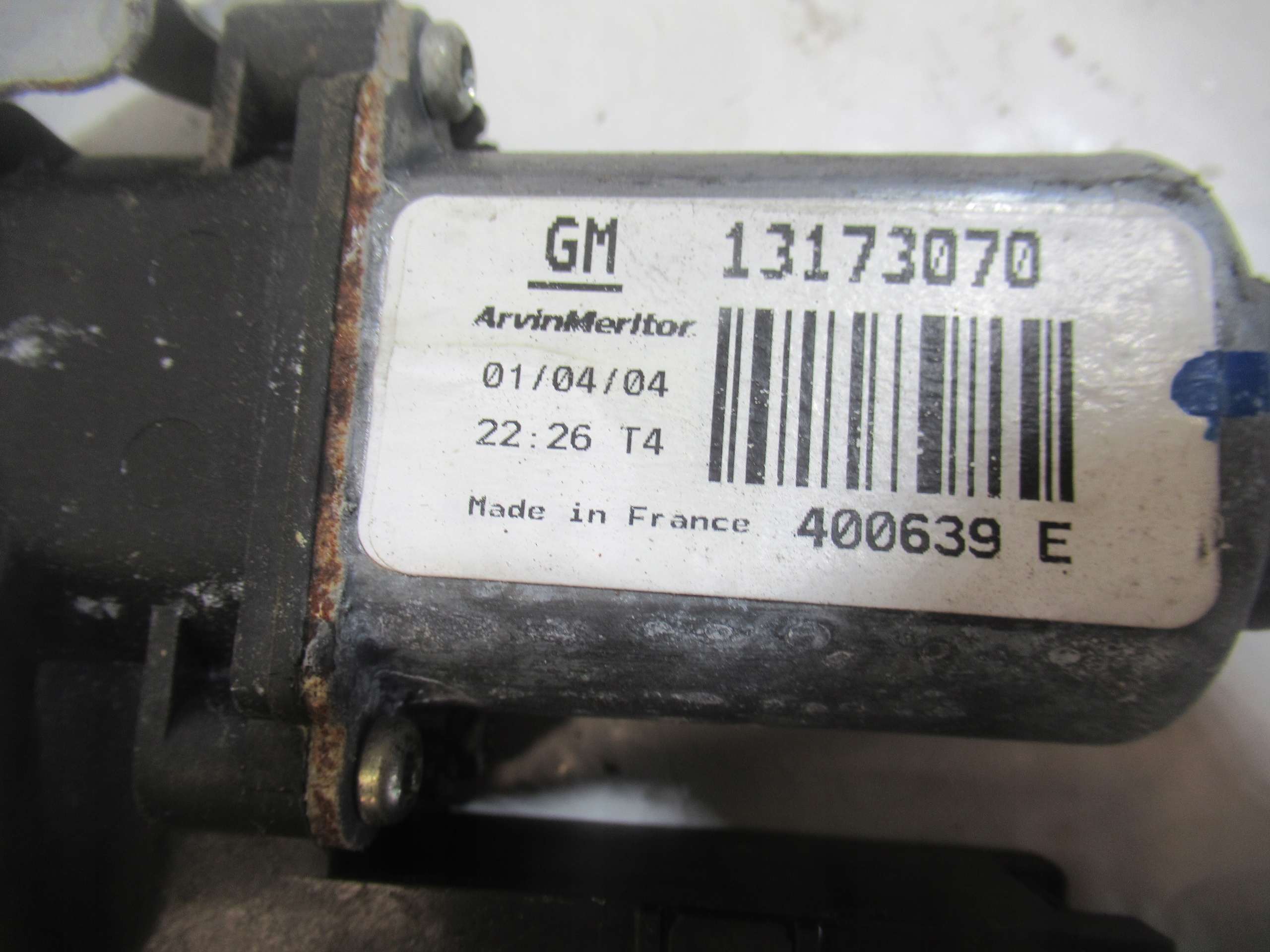 ELE mechanism windows left front 3D OPEL CORSA C 2002