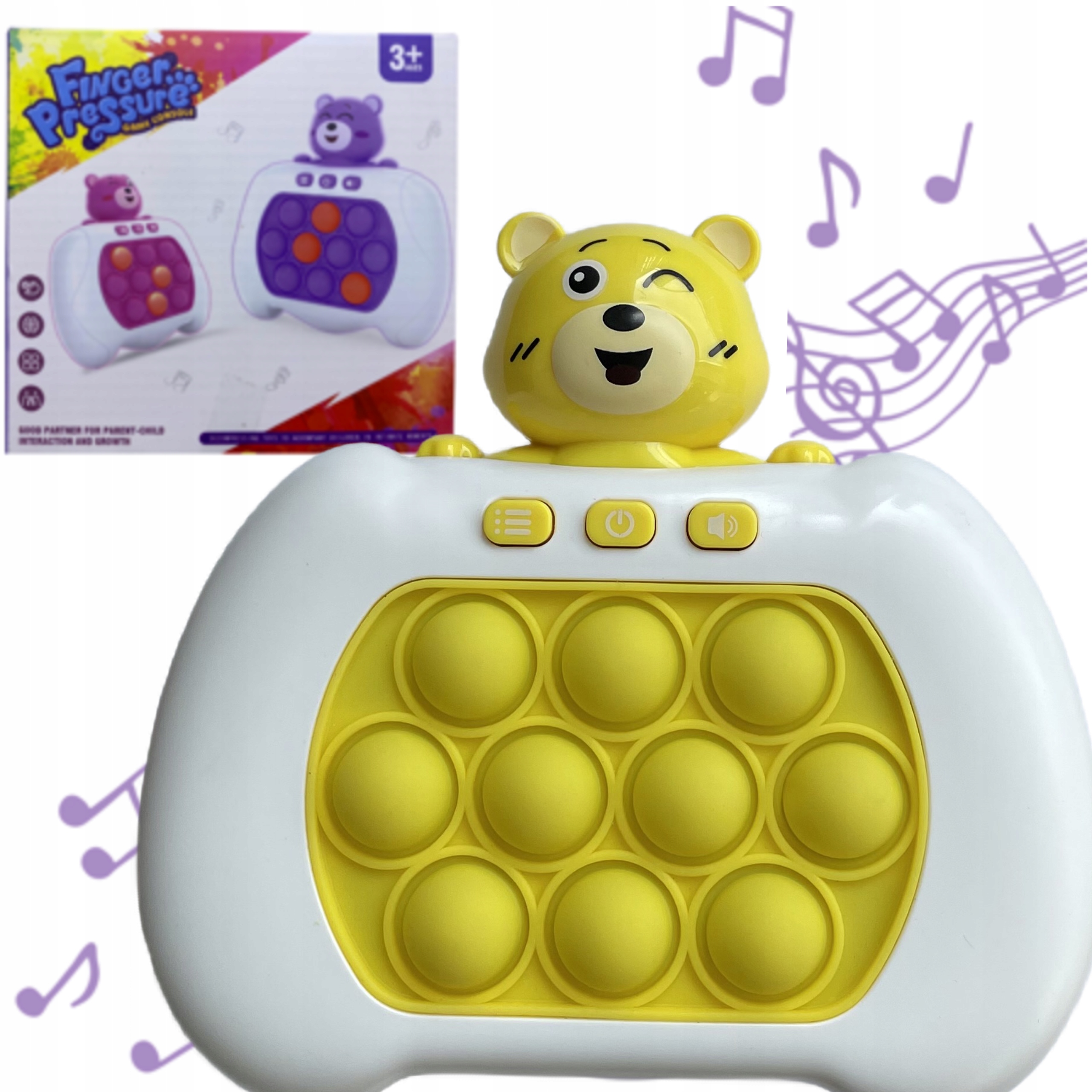 GRA POP IT ELEKTRONICZNA ZRĘCZNOŚCIOWA ANTYSTRSOWA