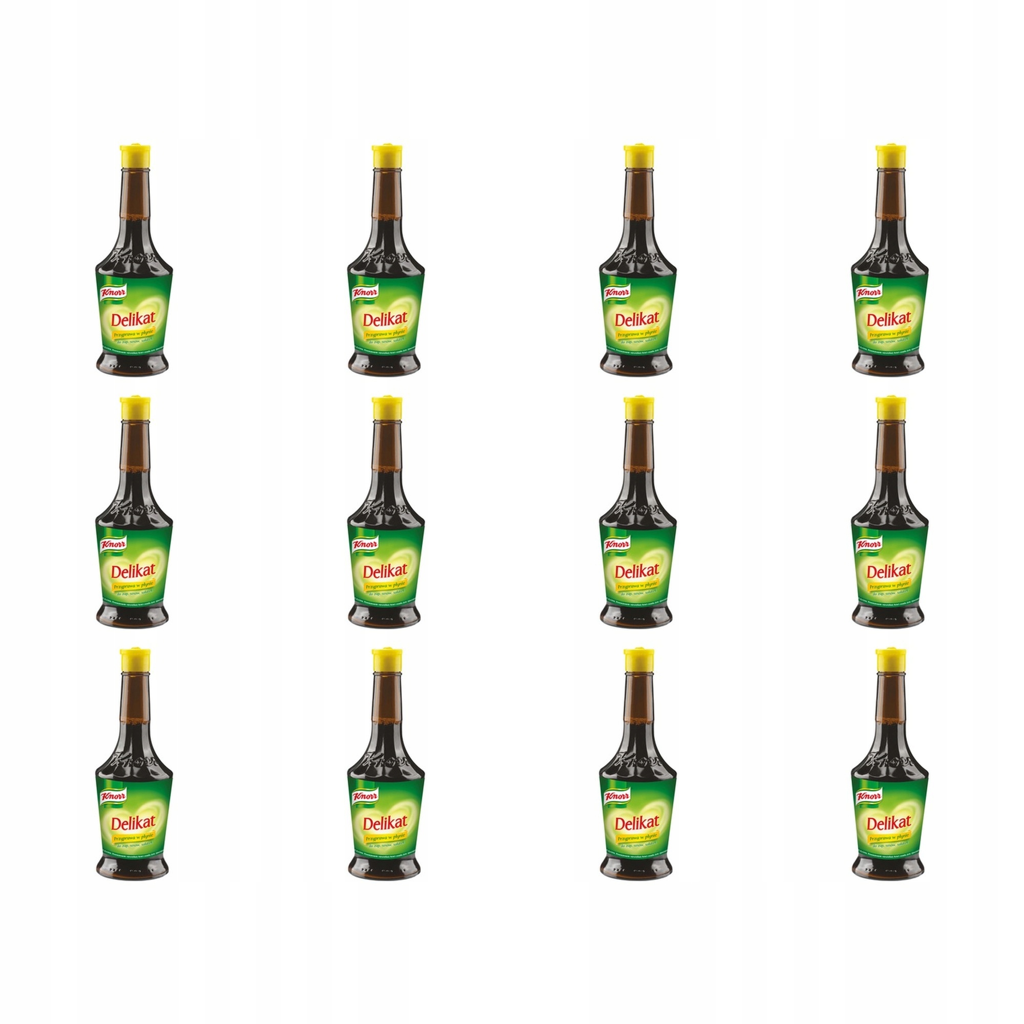 12x 174ml Knorr Delikat Przyprawa Przyprawa w płynie do zup, sosów i sałate