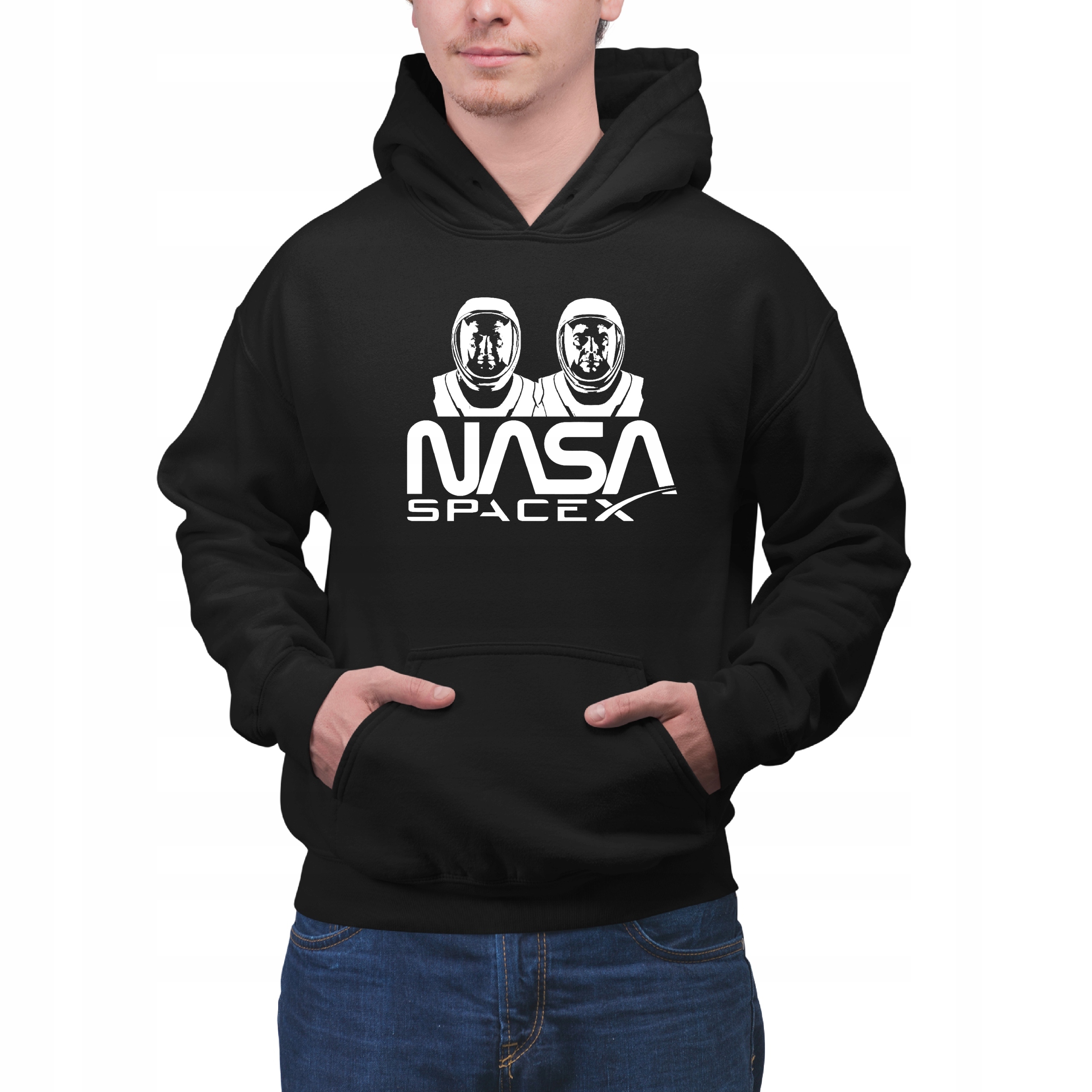 

Bluza Z Kapturem Nasa Spacex Kosmos Elon Musk S