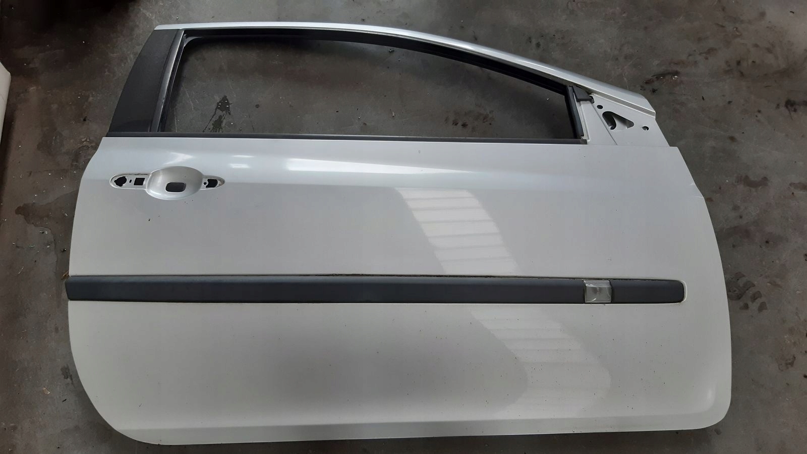 door front front left Renault Clio 3 III TED69 3D