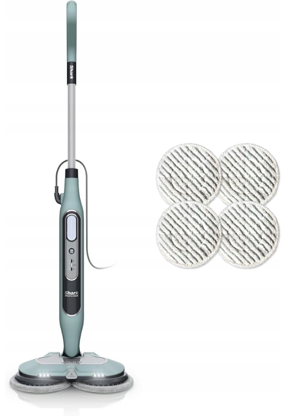 Automatyczny mop parowy Shark Steam S8201EUCP 1120W 0,35L 4 Nakładki