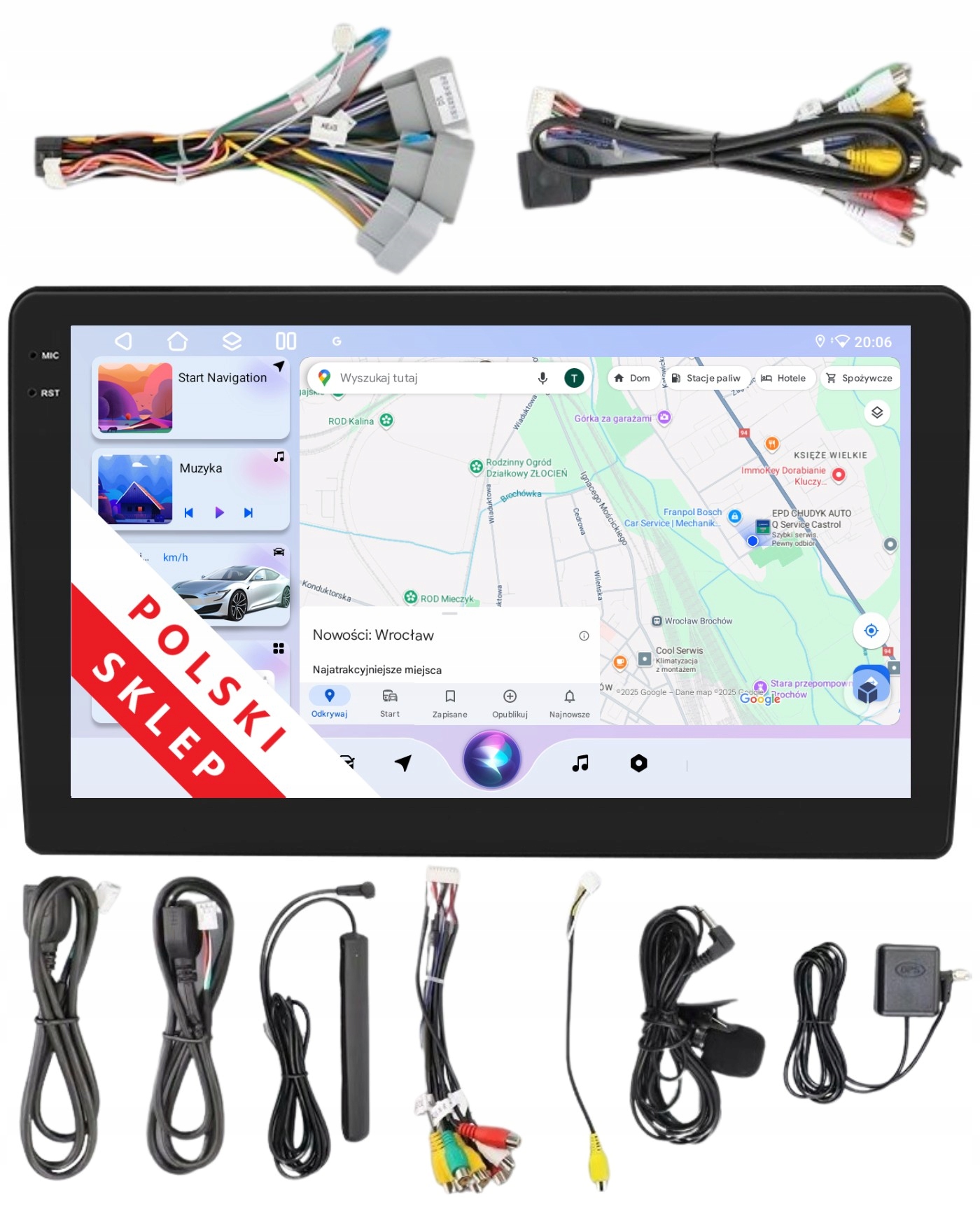 Navigácia Android Jeep Wrangler Grand Cherokee Patriot 4 Gb Dsp Carplay Lte