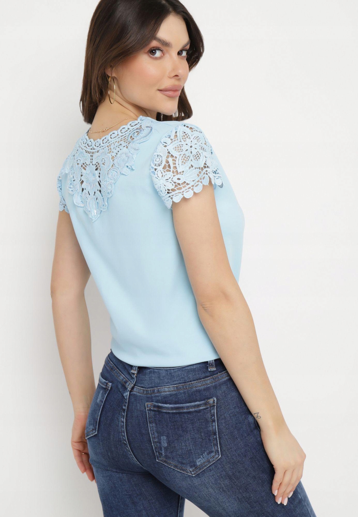 Born2Be Jasnoniebieska Bluzka damska Rozmiar XL/XXL