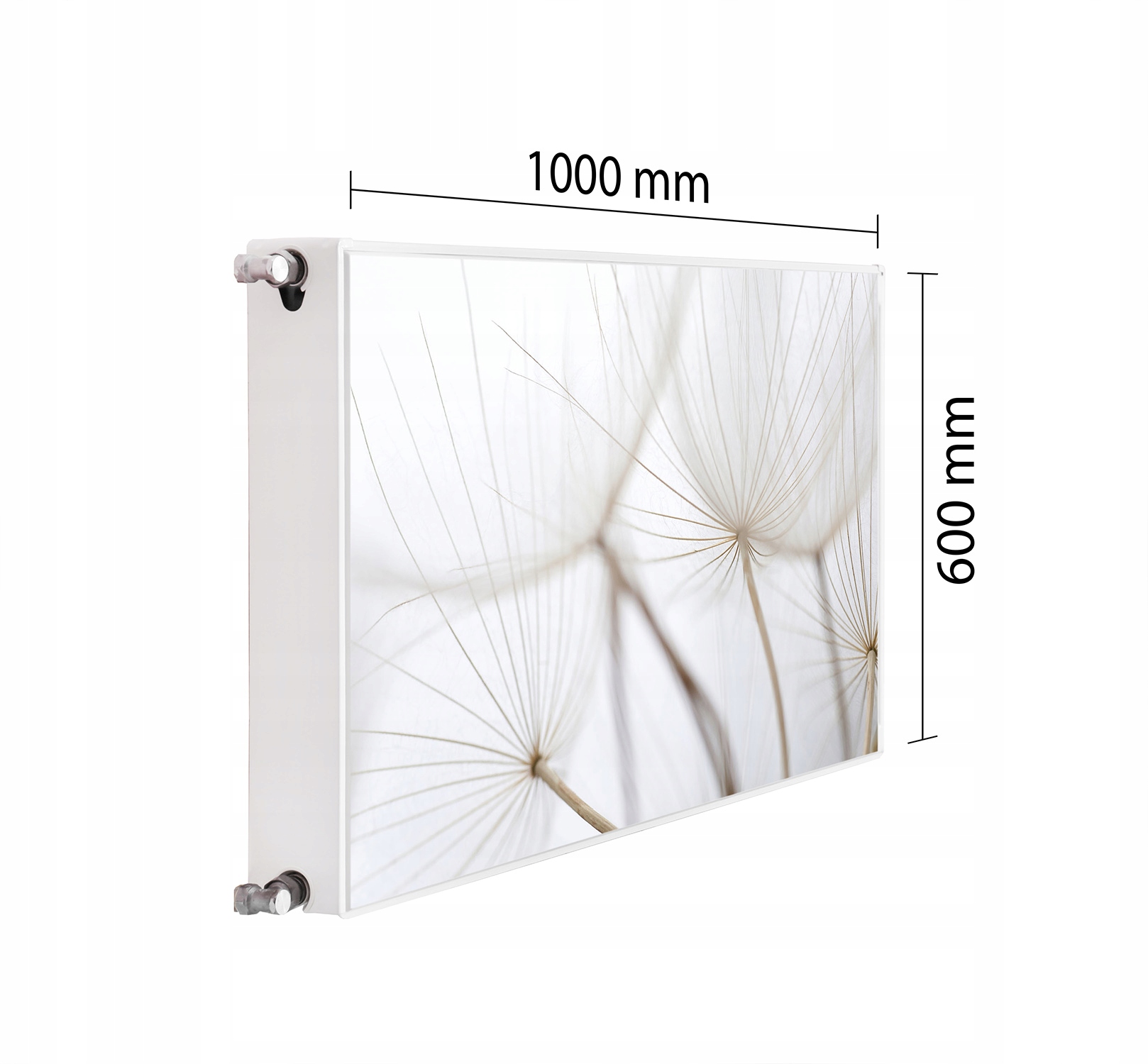 Kryt Na Radiátor Maskovač 100x60 Pampeliška Podložka Magnet