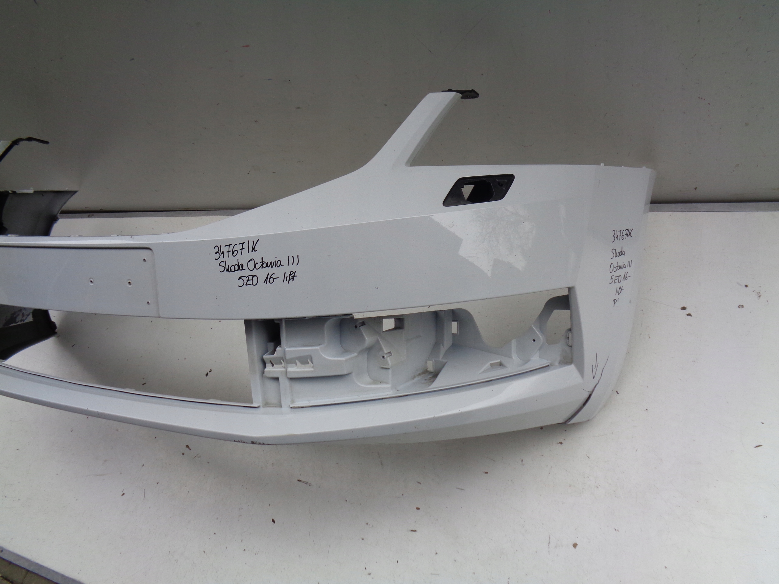 front bumper SKODA OCTAVIA III 3 5E 16- LIFT NR 34767