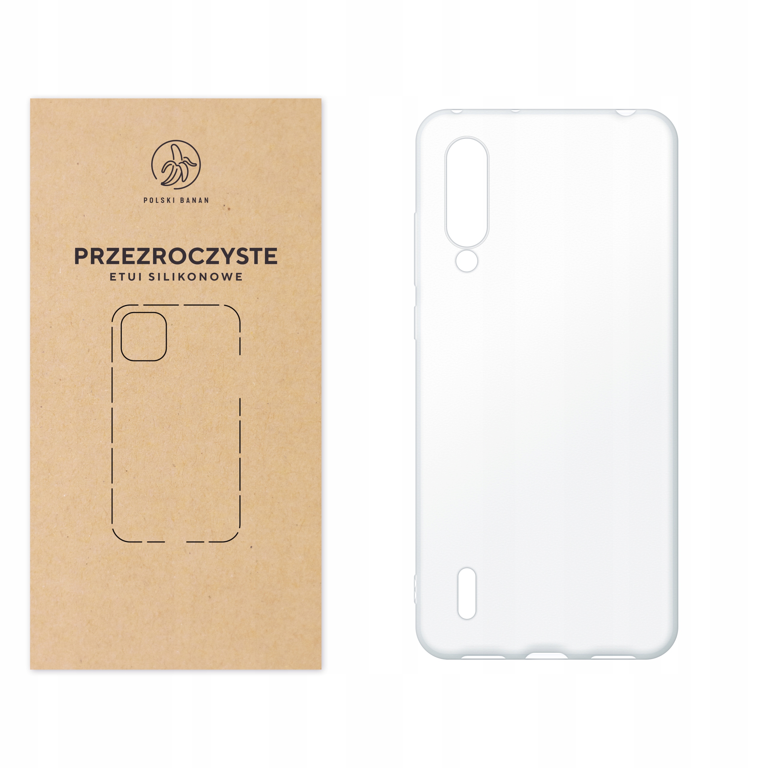 

Etui silikonowe Polski Banan do Xiaomi Mi 9 Lite