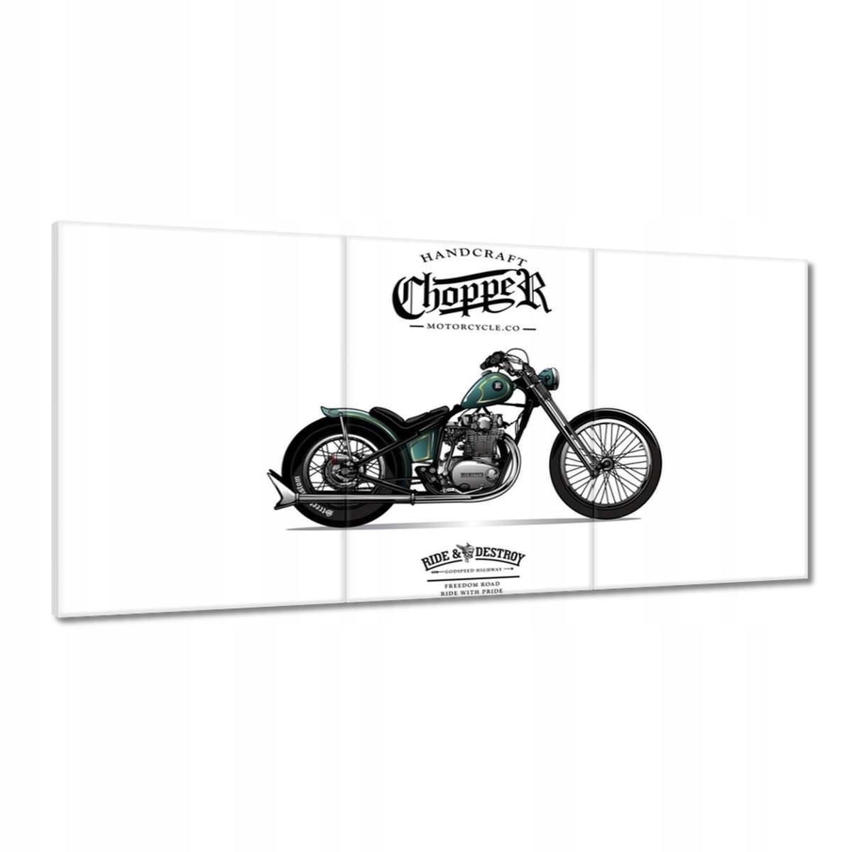 Obrazy 120x60 Motocykl Zabytek Vintage