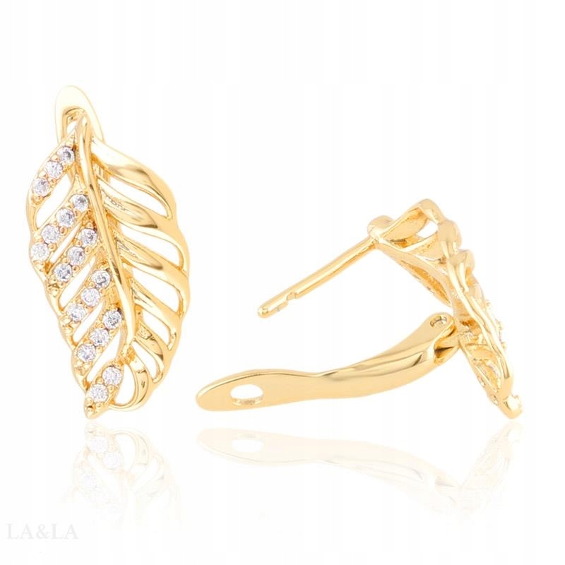 Kolczyki codzienne z kryształkami Xuping