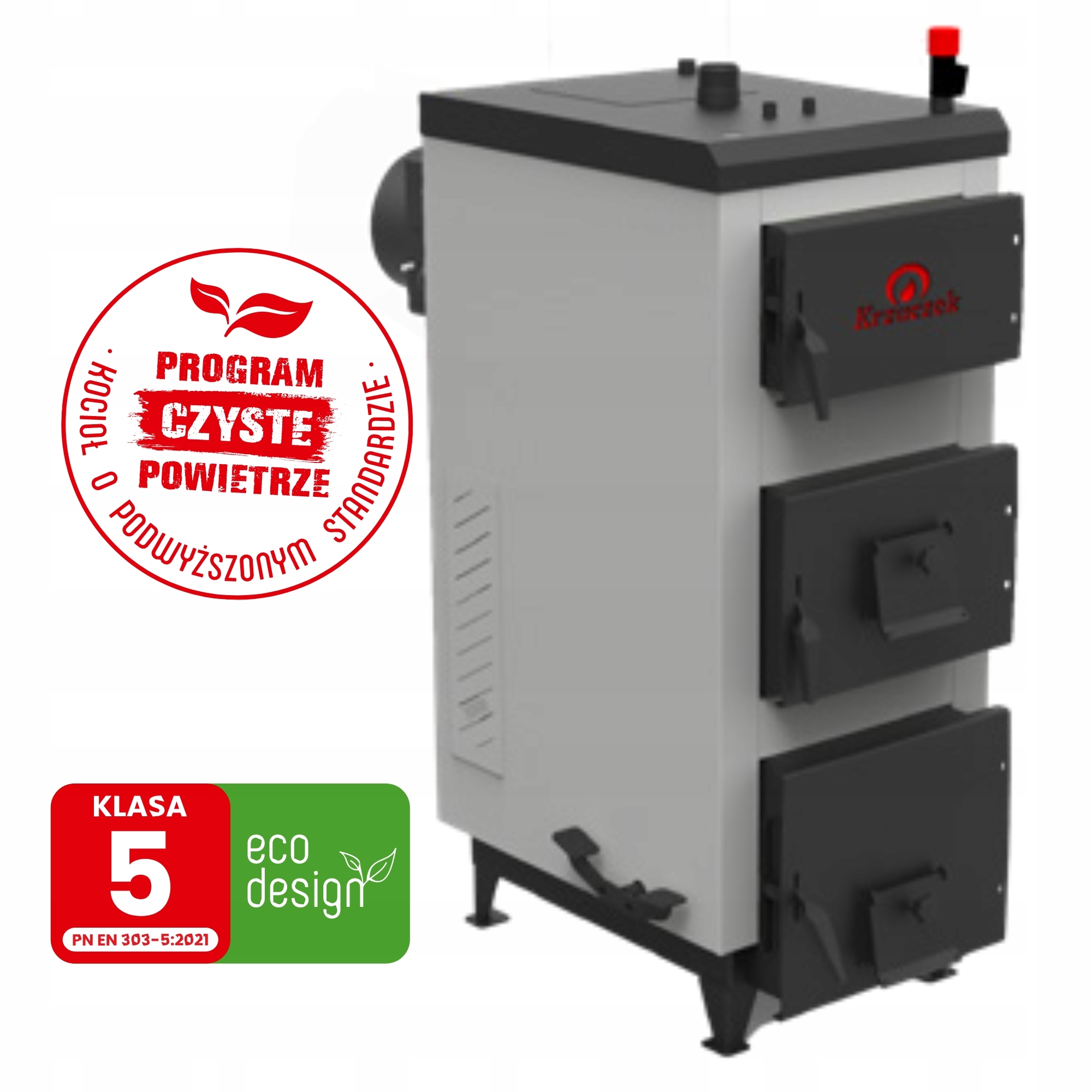 KOCIOŁ NA DREWNO KRZACZEK SKG 5 KLASA 20 kW