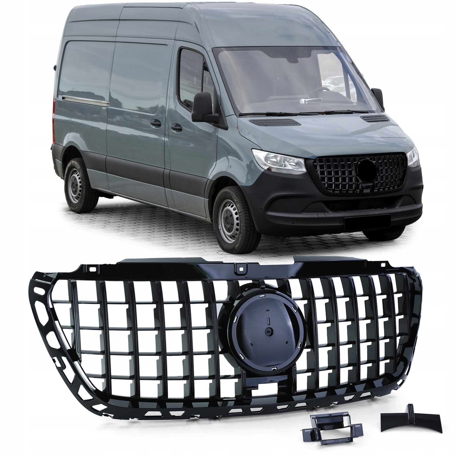 GRILL ATRAPA PANAMERICANA MERCEDES SPRINTER +18