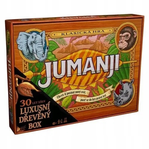 Spin Master Games: Jumanji Dřevěná Edice Cz