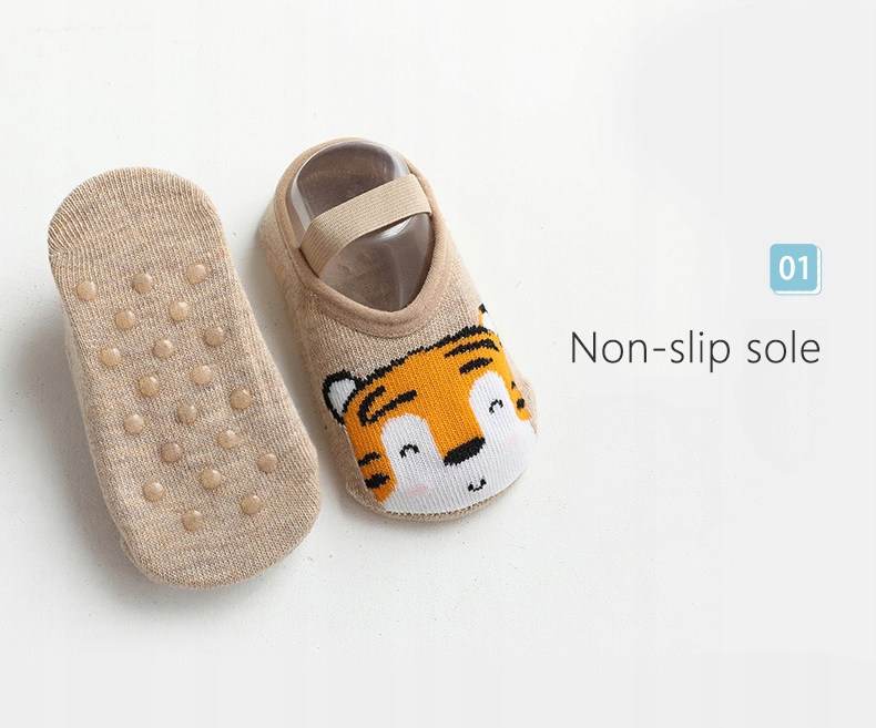 Stopki skarpetki antypoślizgowe niemowlęce podeszą absy ABS 86-92 1-2 L Wiek dziecka 12 m +