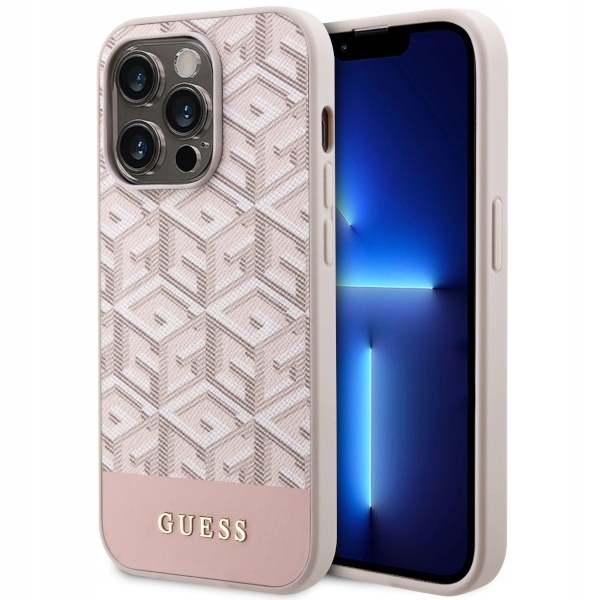 Originální Pouzdro Guess GUHMP14LHGCFSEP pro iPhone 14 Pro 6,1"