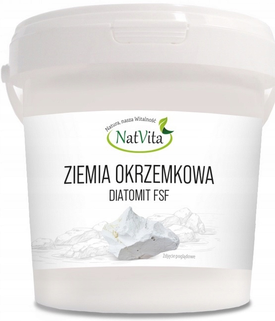 

Ziemia okrzemkowa Diatomit Fsf naturalny NatVita