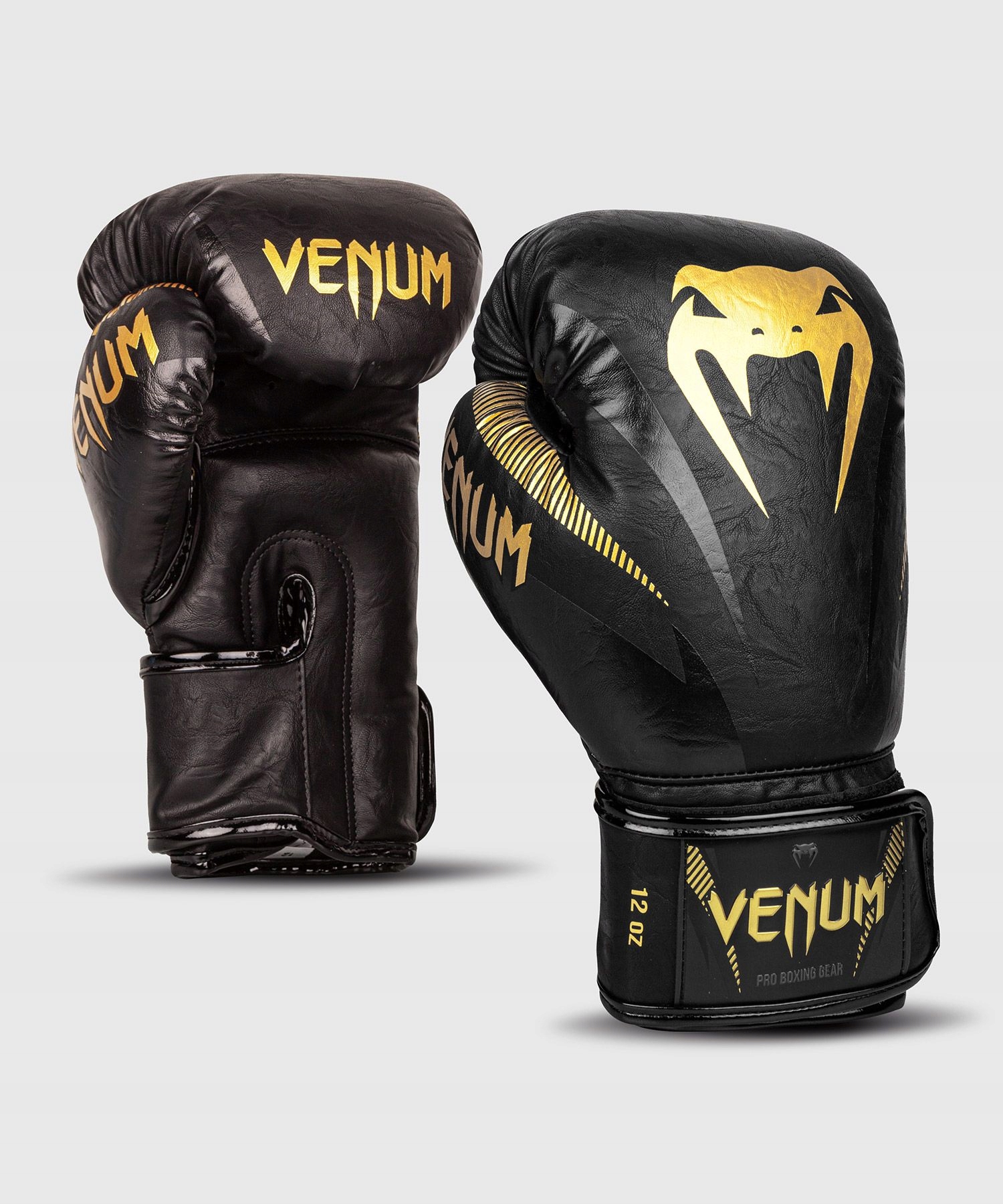 Venum Boxerské rukavice Impact Black/Gold 10OZ