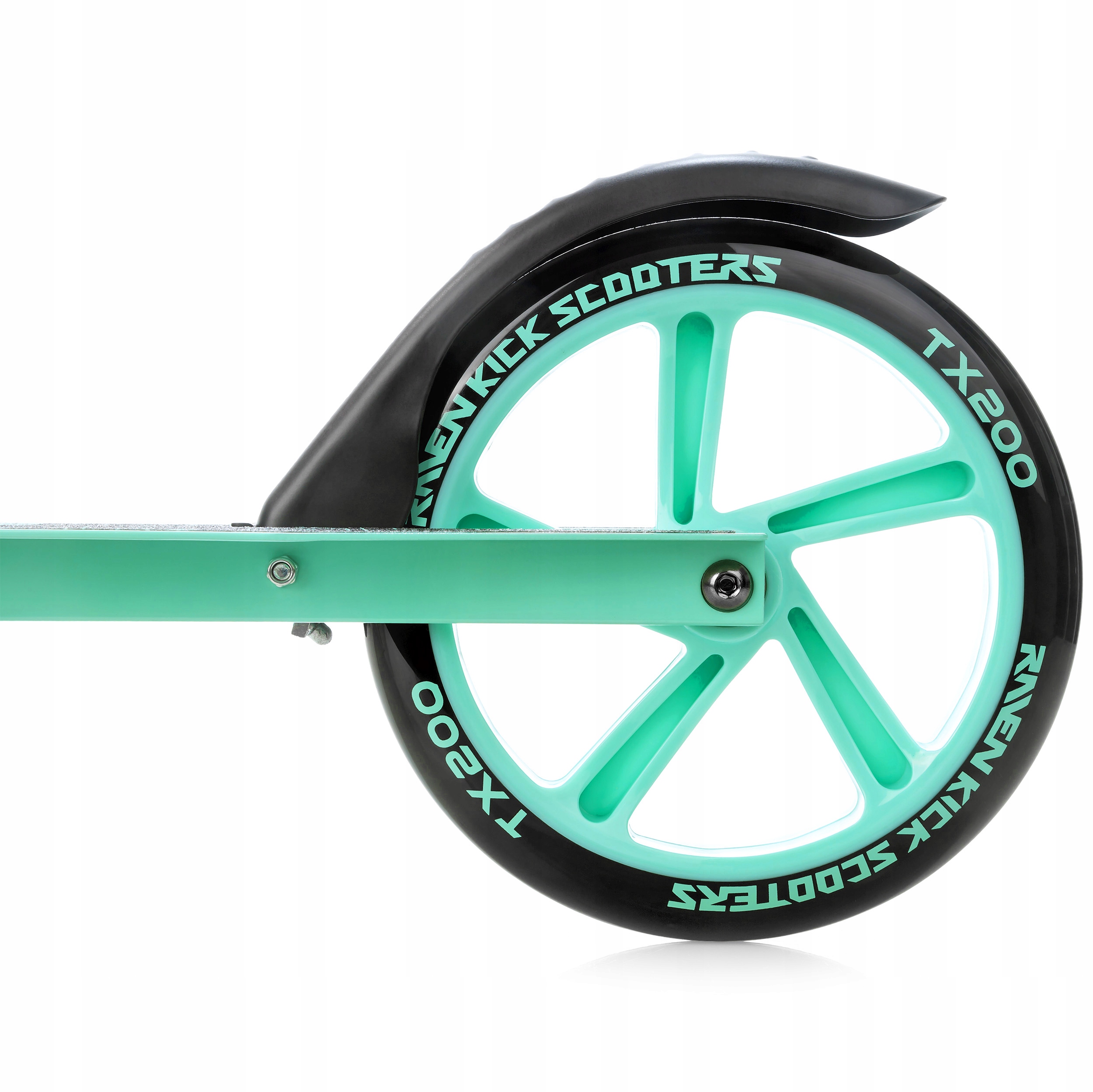 Hulajnoga RAVEN Straight Mint 200mm z hamulcem dzwonkiem uchwytem na bidon Marka Raven