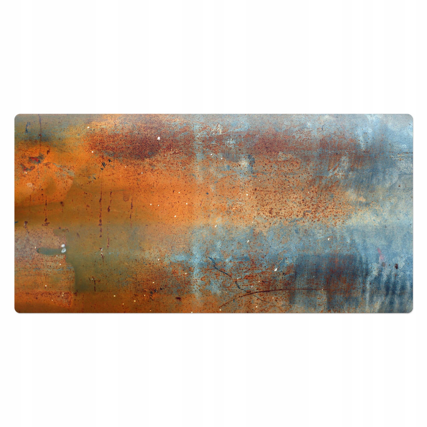 Podložka na psací stůl s potiskem Stylizovaná rez s kovovým akcentem 100 x 50 cm