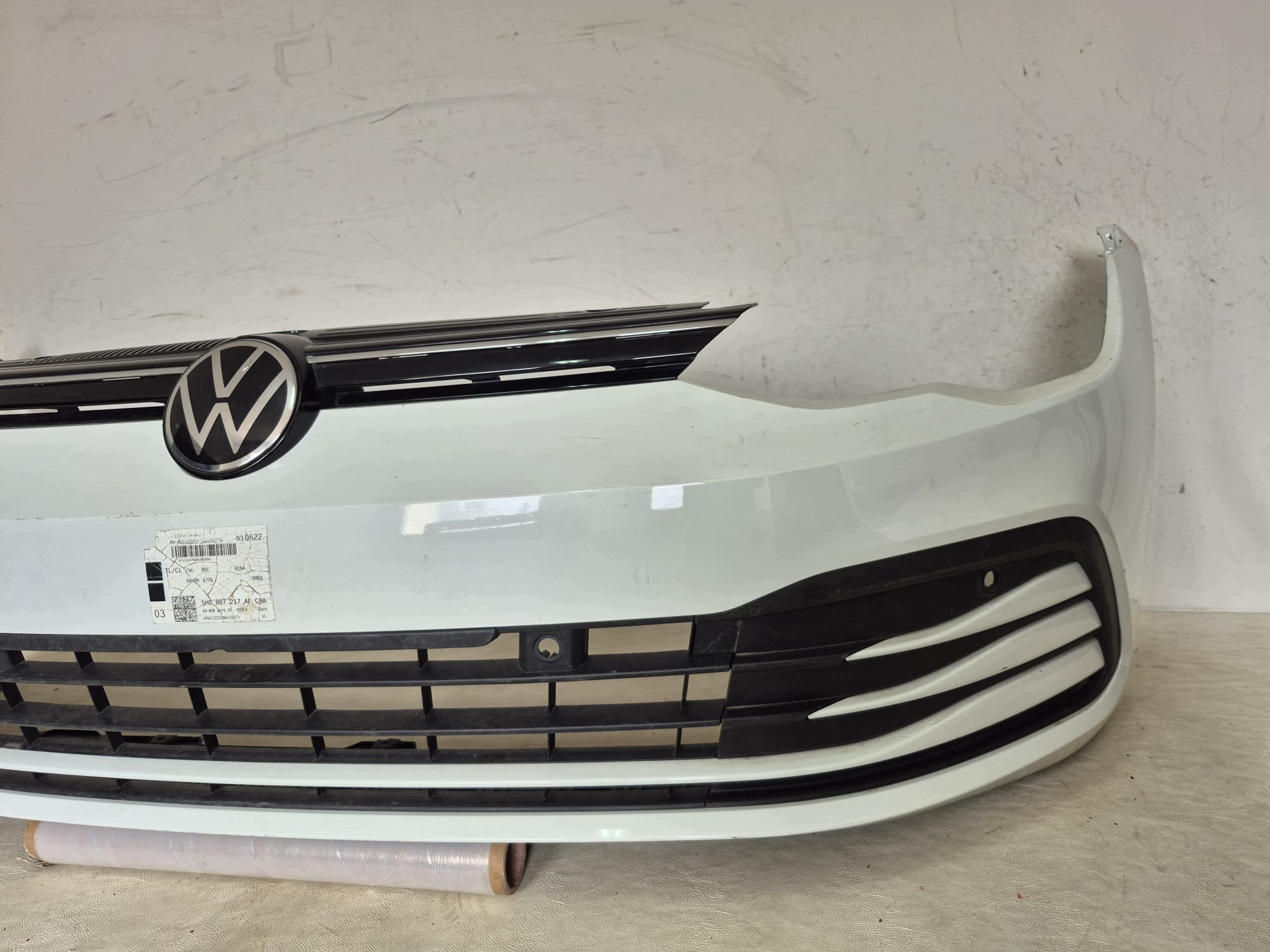VW GOLF VIII 8 5H0 19- bumper front RPZEDNI 4XPDC complete 5H0807221H