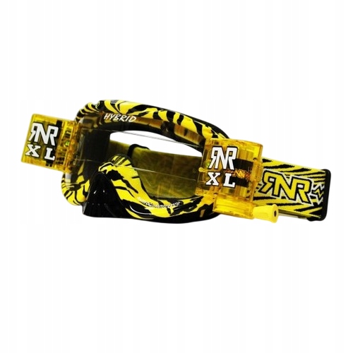 Okuliare Rip N Roll Hybrid XL Wild Yellow Roll Off Cross Štvorkolka Offroad